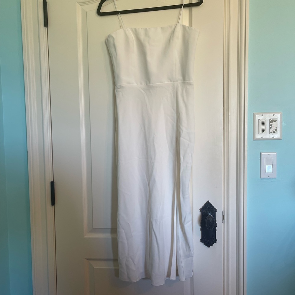 Amanda Uprichard White Dress - Unworn Size Large